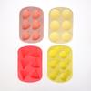 1Pc 6-Cavity Fruit Shape Silicone Mold Chocolate Candy Mold Watermelon Strawberry Lemon Pineapple Fruit Ice Tray Mould