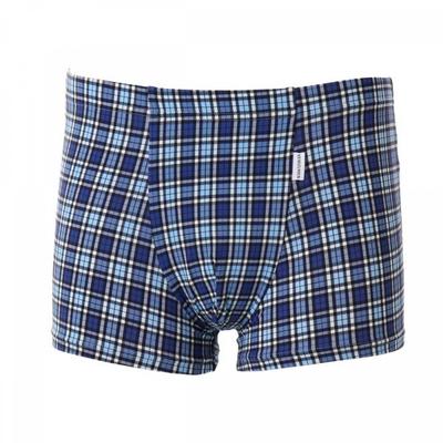 Nylon Spandex Check Print Drawers 2pcs  Vmpq718tset 