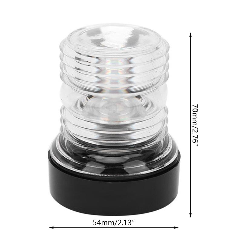 LED Marine Navigation Light 12V 24V Boat All-round Light Marine Boat Singnal Light for Pontoon Power Boat and Skiff
