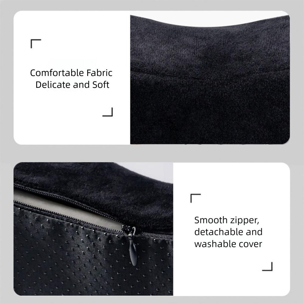 1Pair Memory Foam Inner Core Support Cushion Comfortable Elbow Pillow  for Home Office Game Chair