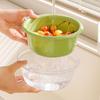 Large Capacity Vegetable Washing Basket Plastic Food Drain Basket Fruit Washing Basket  Kitchen Use