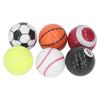 6pcs Golf Sports Training Balls Colorful Golf Practice Ball Gifts Set Various Balls Elements Novelty Golf Ball for Golf