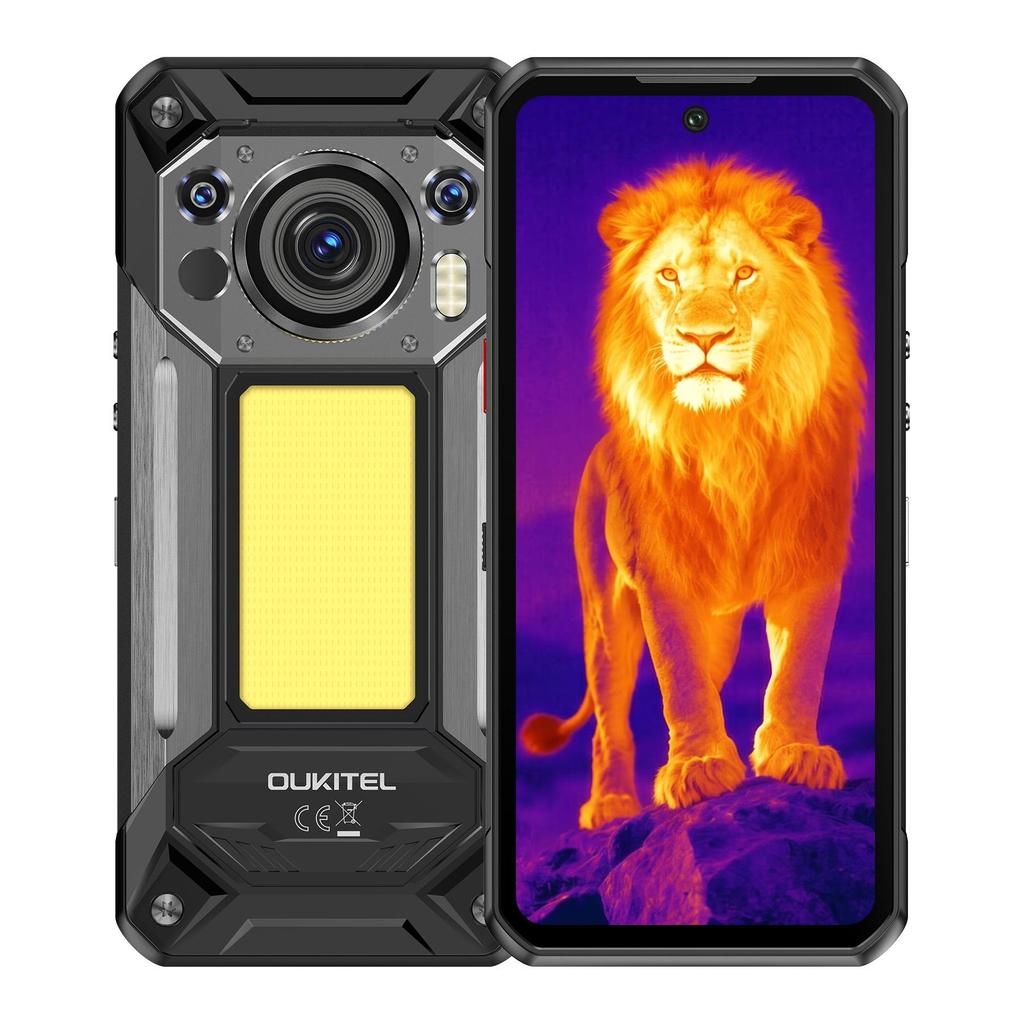 Oukitel WP500 5G Smartphone Unzerbrechlich,6.78"FHD+ 120Hz,36GB+1TB,10000mAh 108MP Kamera,Android 16 IP68/Dual-SIM 5G/NFC/GPS