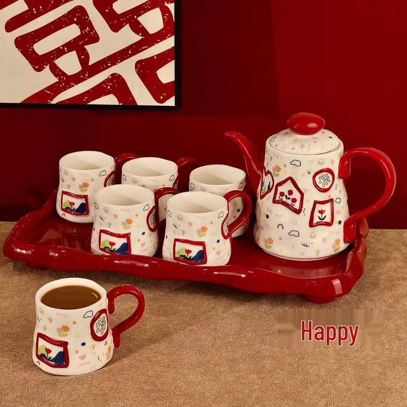 Elegant Ceramic Tea & Coffee Gift Set