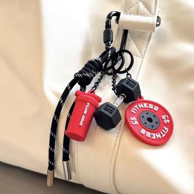 Handmade Nylon Woven Rope Bag Pendant Cute Candy Color Fashion Backpack Handbag Hanging Bags Accessories