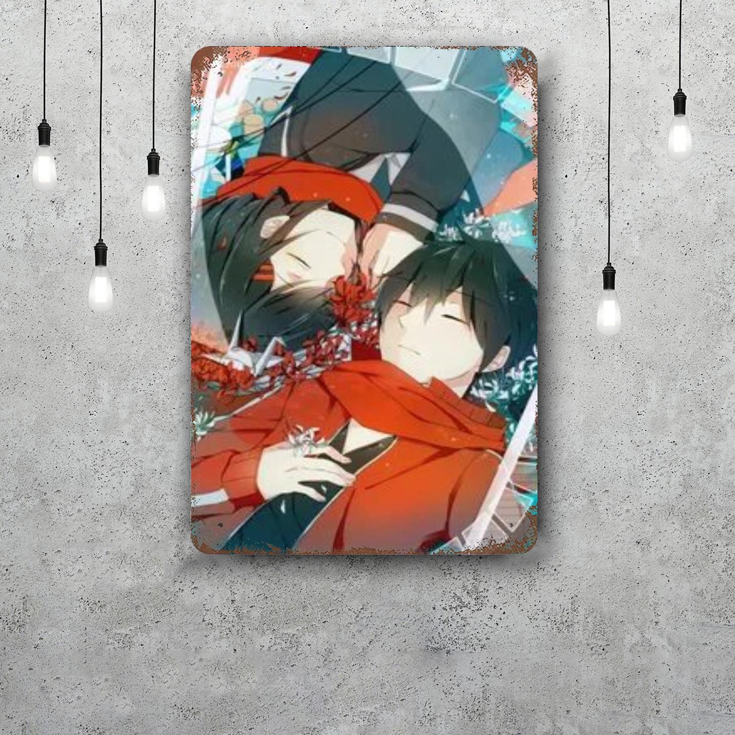 

Mekakucity Actors Ретро Винтажная Жестяная Вывеска Постер Декоративная Табличка Металлическая Пластина Настенный Декор 20x30cm（7.8x11.8inch）