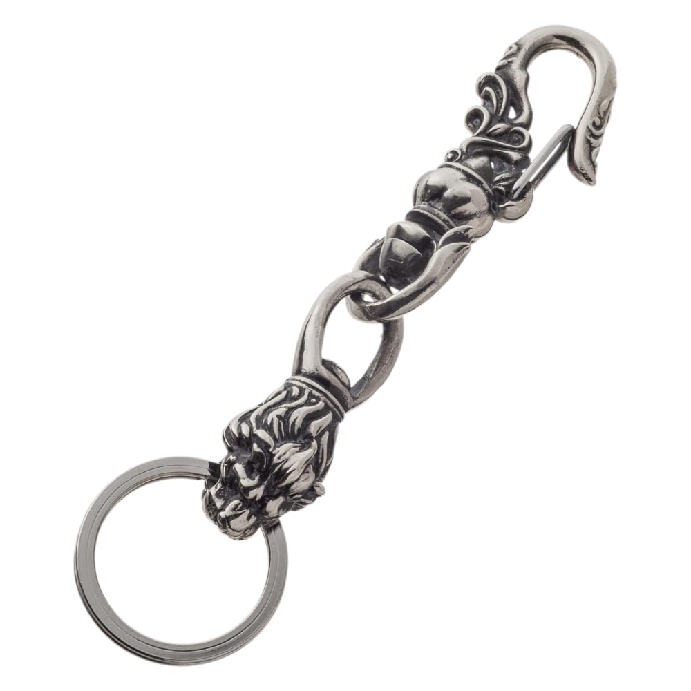 

Artemis Classic Lion Carabiner Keychain, Key Ring, ACK0055, Silver Accessory, Men s and Women s, Brand Jewelry, Silver Keychain, Key Ring, Key Chain,