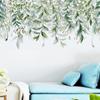 Green Plants Leaves Tropical Wall Sticker Decals PVC Home Room Mural Decor Removable