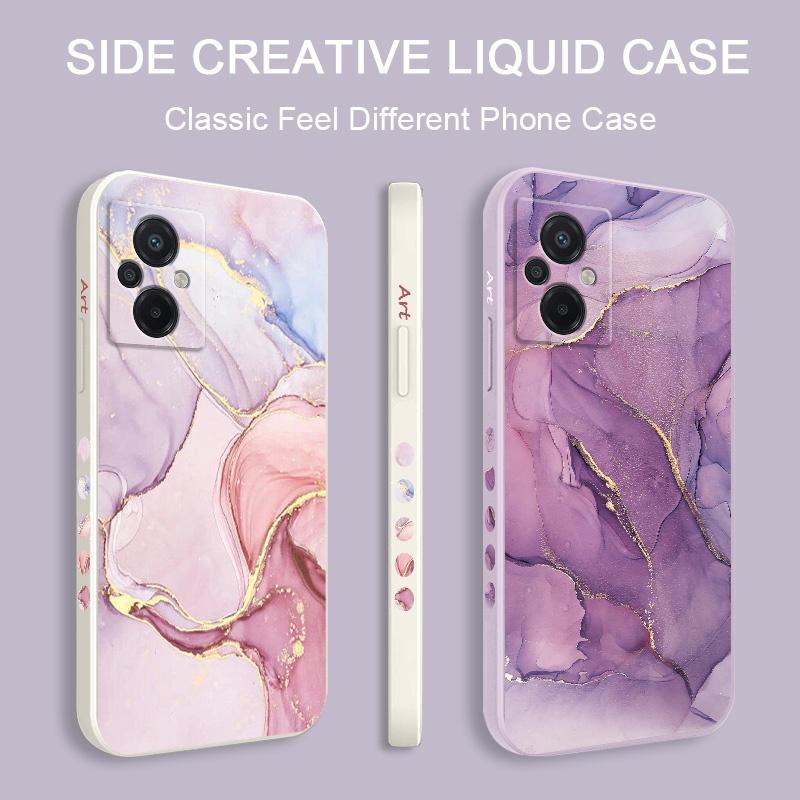Gold Marble Phone Case For Xiaomi Poco F8 F7 X7 M6 X6 F6 M5 M5S F5 X5 F4 X4 M4 F3 M3 X3 Pro Ultra 4G 5G GT NFC Silicone Cover