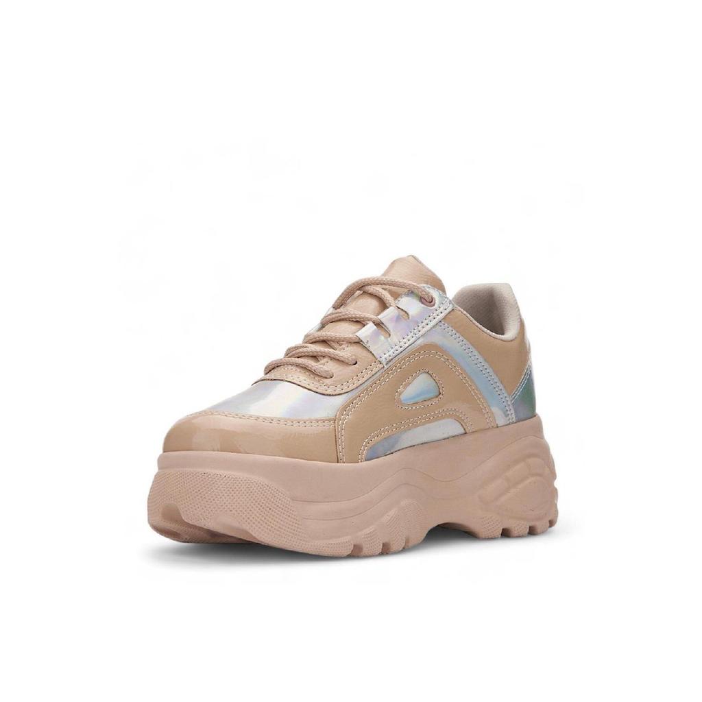 Women's White Sports Shoes High Sole 6 Cm