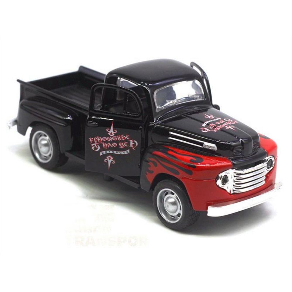 

Пикап с откидным верхом из цинкового сплава Модель цинкового сплава 1:32 Цинк Цинковый сплав Модель автомобиля Цинковый сплав Инерционная машина Игрушка Подарок для мальчика чёрный