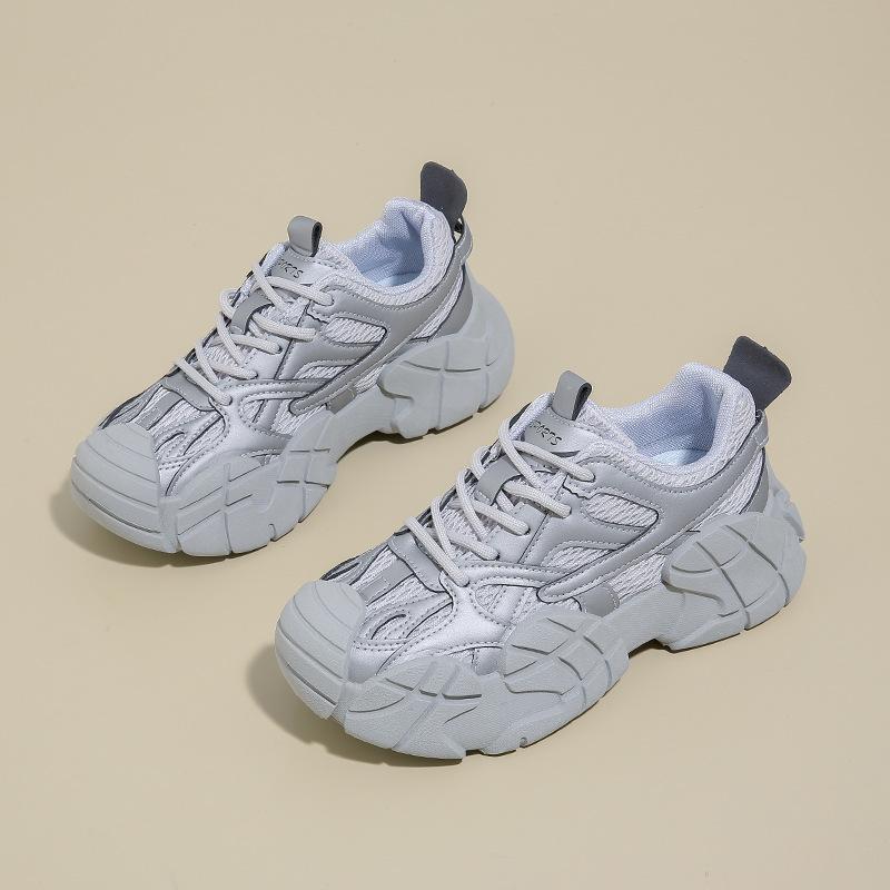 New Dad Shoes Women's Autumn Student Sports Running Casual Platform Heightening Shoes