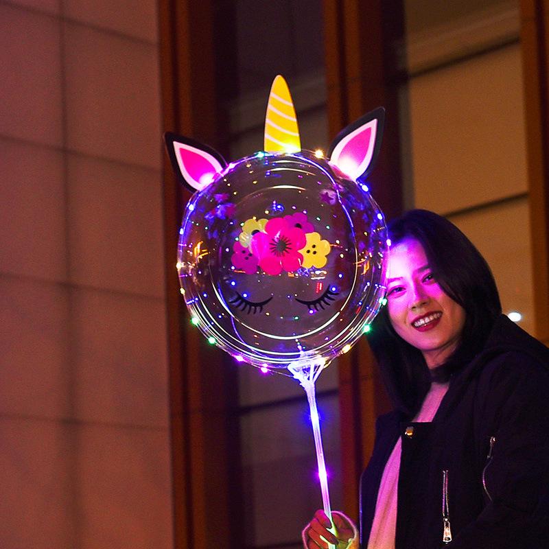 Cartoon Luminous Balloons with Lights - Popular Night Light for Kids