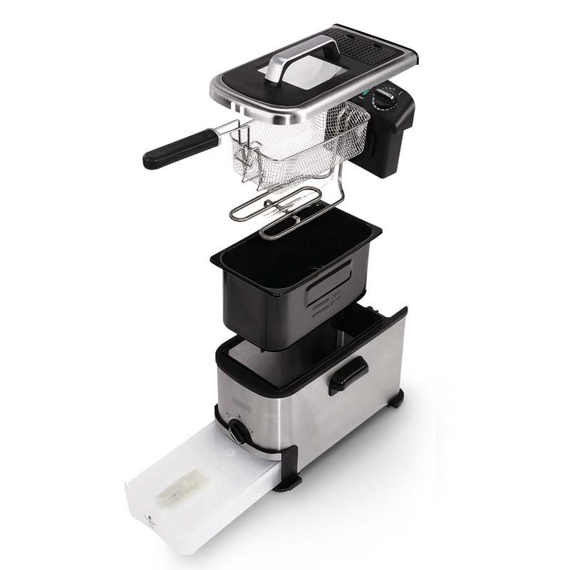 3.5l Fryer With Kitchencook Fry Smart Oil Filtration System