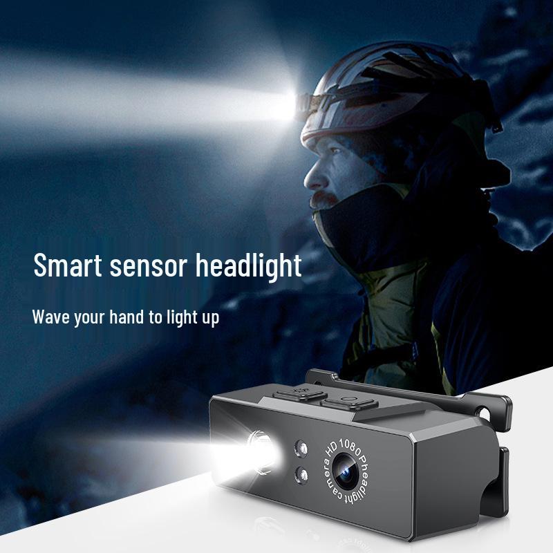 HD 1080P Multifunctional Head-mounted Sports Camera for Outdoor Activities