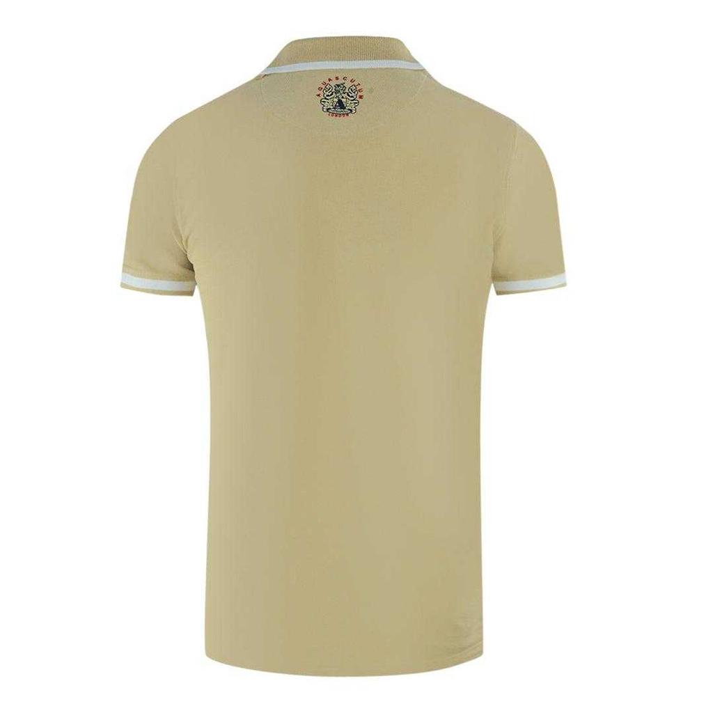 Aquascutum Unisex Dospělý Embosovaná Polokošile s Kontrastními Špičkami