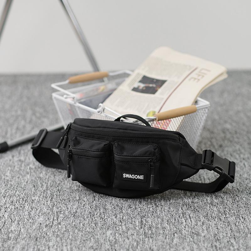 Japanese Portable Crossbody Bag Men'S Shoulder Bag Sports Tooling Breast Bag Multifunctional Casual Fanny Bag Women'S