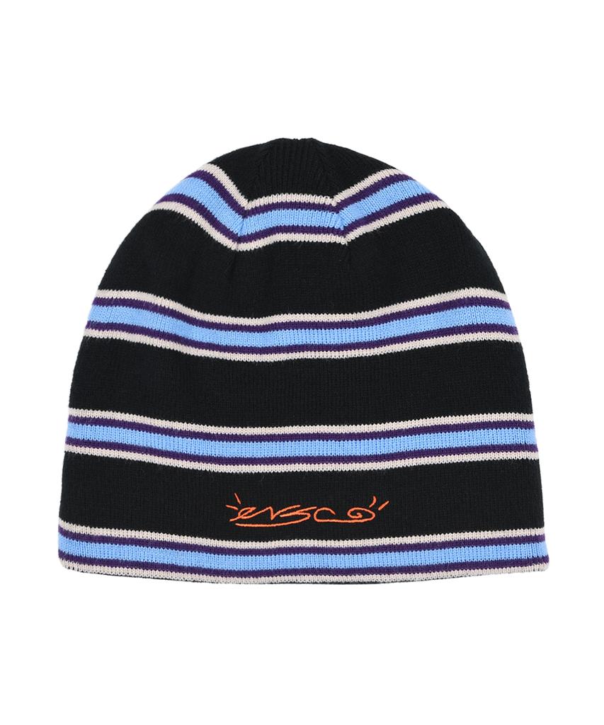 Ialeseuko Reversible Knit Beanie_Black