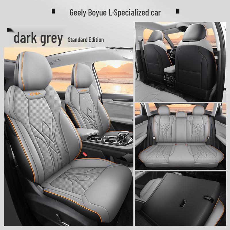 Boyue L Special Five-Seat Full Leather Car Seat Cushion for All Seasons