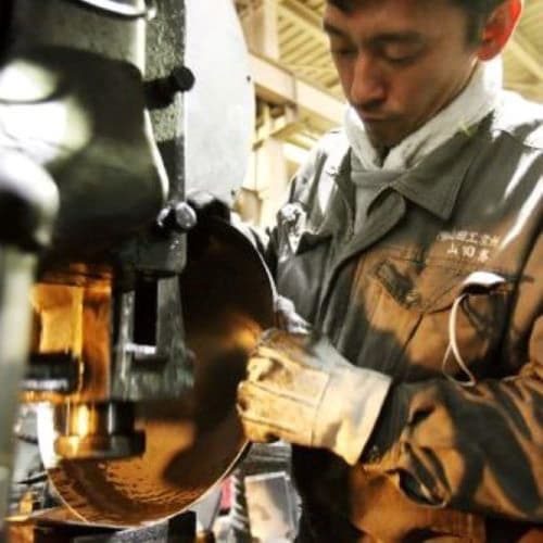 Advance Door HANAKO+a Frying Pan 24cm Titanium Handle HAFT-24