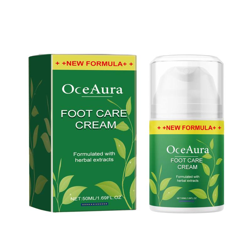 Oceaura Fußpflege Salbe Feuchtigkeitsspendend für Fersen Anti-Trockenheit Rissreparatur Nägel & Haut Fußpflegecreme