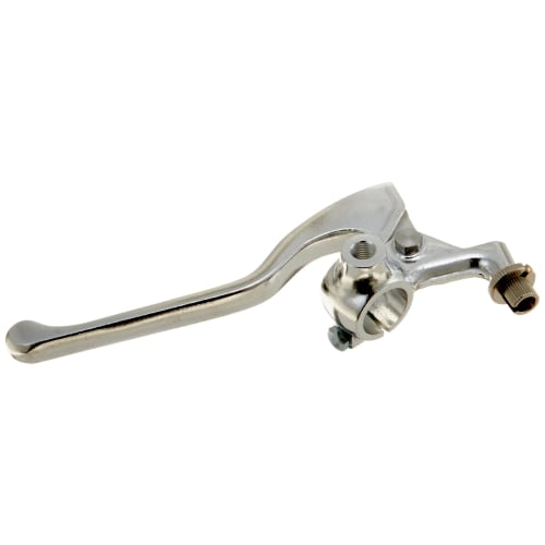 KITACO Left Lever & Holder Set (long/mirror Holder Included) MONKEY Etc. Silver 525-0701300