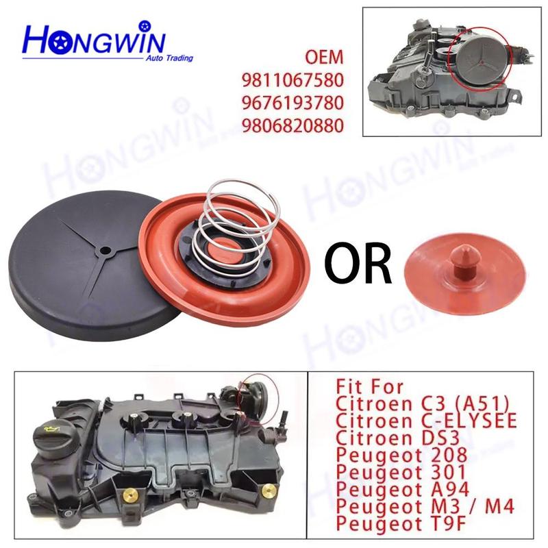 Valve Cover Repair Kit For Citroen C3 A51 C-ELYSEE DS3 Peugeot 301 A94 M3 M4 9811067580 9676193780 9806820880 9811067580