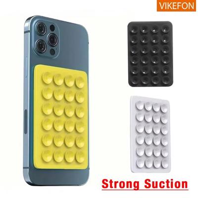 Pour Selfies et Vidéos Support de Téléphone à Ventouse en Silicone Ventouse Antidérapante Support de Téléphone à Ventouse Support de Téléphone en Silicone Couleur Mixte