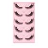 Winged End Cat Eye False Eyelashes Eye Elongated Faux Mink Lashes Fluffy Fake Lashes  Cosplay