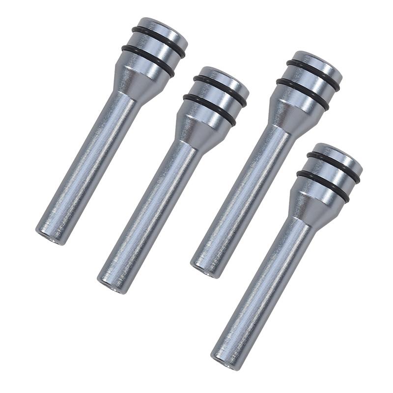 4PCS/pack Car Modification Universal Aluminum Alloy Door Handle Door Bolt Safety Lock Buckle Door Lock Knob