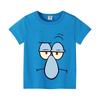 SpongeBob SquarePants Children Short Sleeved Cartoon Anime T-shirt  Birthday Tops Boy Girl Summer Fashion Tees Kids Clothes Gift
