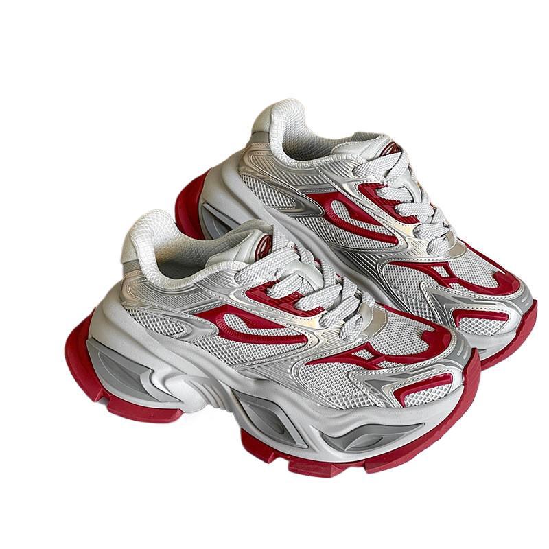 Tan Jianci Skorpion Dad Shoes: Trendige schwarze Sportschuhe mit dicker Sohle für Männer & Frauen 2025