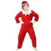 Elf costumes on the Christmas bookshelf, parent-child elf costumes, Christmas children's models