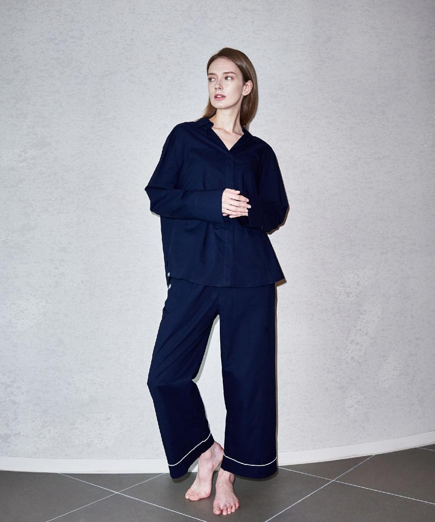 Haepiseuteuniseu Carrie Oversized Pajama Set - Midnight