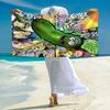 Rick and Morty Fashion Beach Towel: Ideal for Summer Adventures Soft, absorbent and quick drying suitable for swimming and bathing