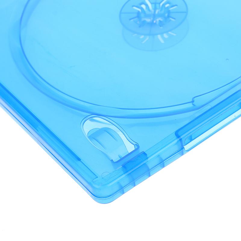 1Pc Plastic Single/Double/3/4 Piece Discs Cd Game Case Cover Thickened Cd Dvd Disc Protective Storage Box Organizer