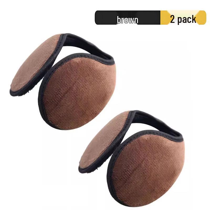 Unisex Fleece-Lined Winter Ear Muffs for Adults - Warm Ear Protection and Covers
