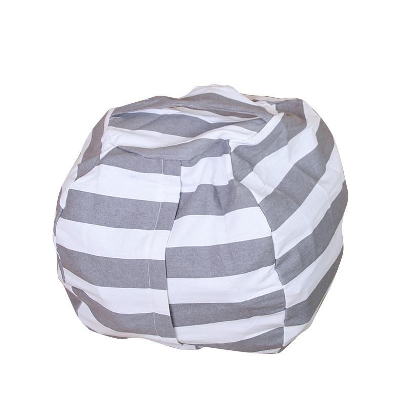 Childrens Plush Toy Storage Bag With Zipper For Bedroom And Living Room Organization