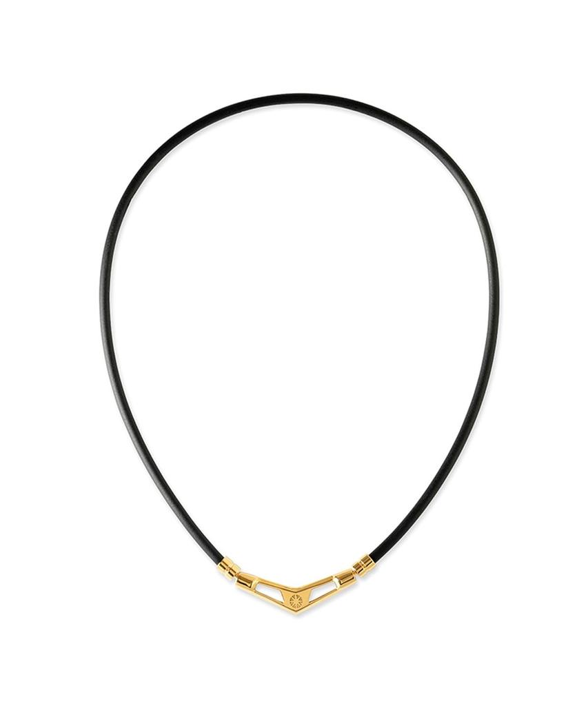 [BANDEL] Healthcare Necklace V1 Black×Gold (54cm)