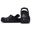 Crocs DUET MAX CLOG Clogs Unisex Pure Black