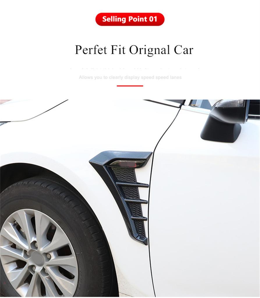 Für Fender Düse (Recht)-Fbe Kohlefaser-Muster