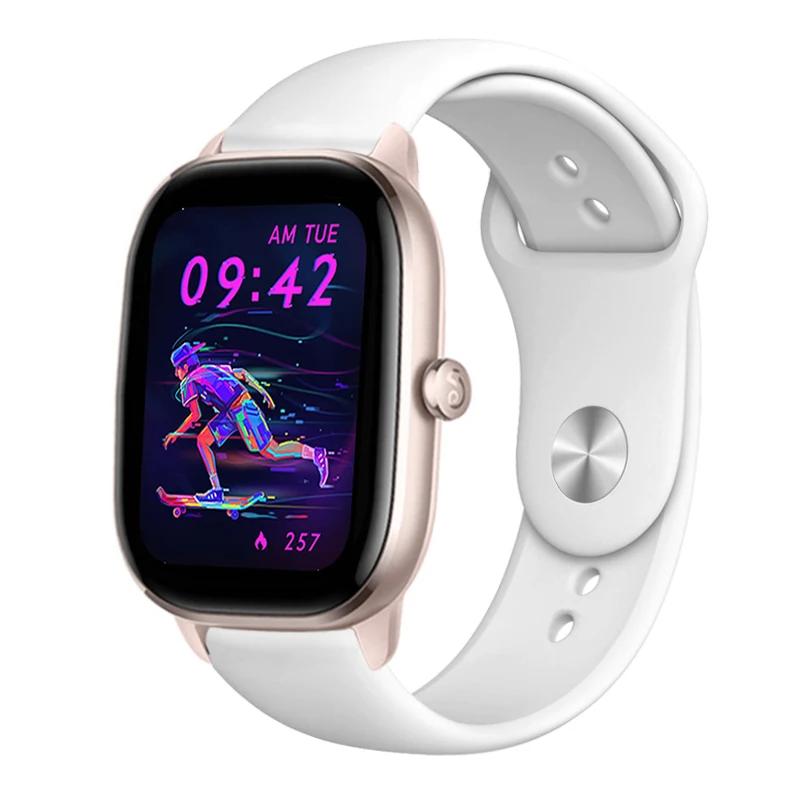 

20 мм 22 мм ремешок для часов Amazfit gts 4/3/2/gtr4 mini/Gtr/2e/Pro 47 мм спортивный силиконовый браслет браслет Amazfit Bip/U/3/Pro ремешок 22mm watch strap