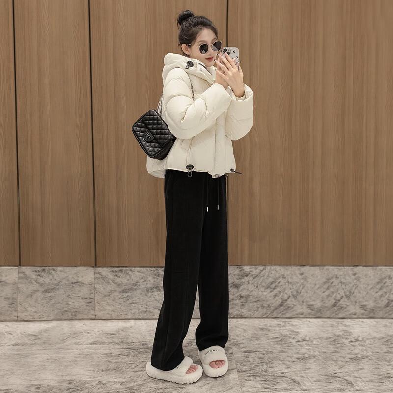 Women's Hooded 90% Duck Down Puffer Jacket