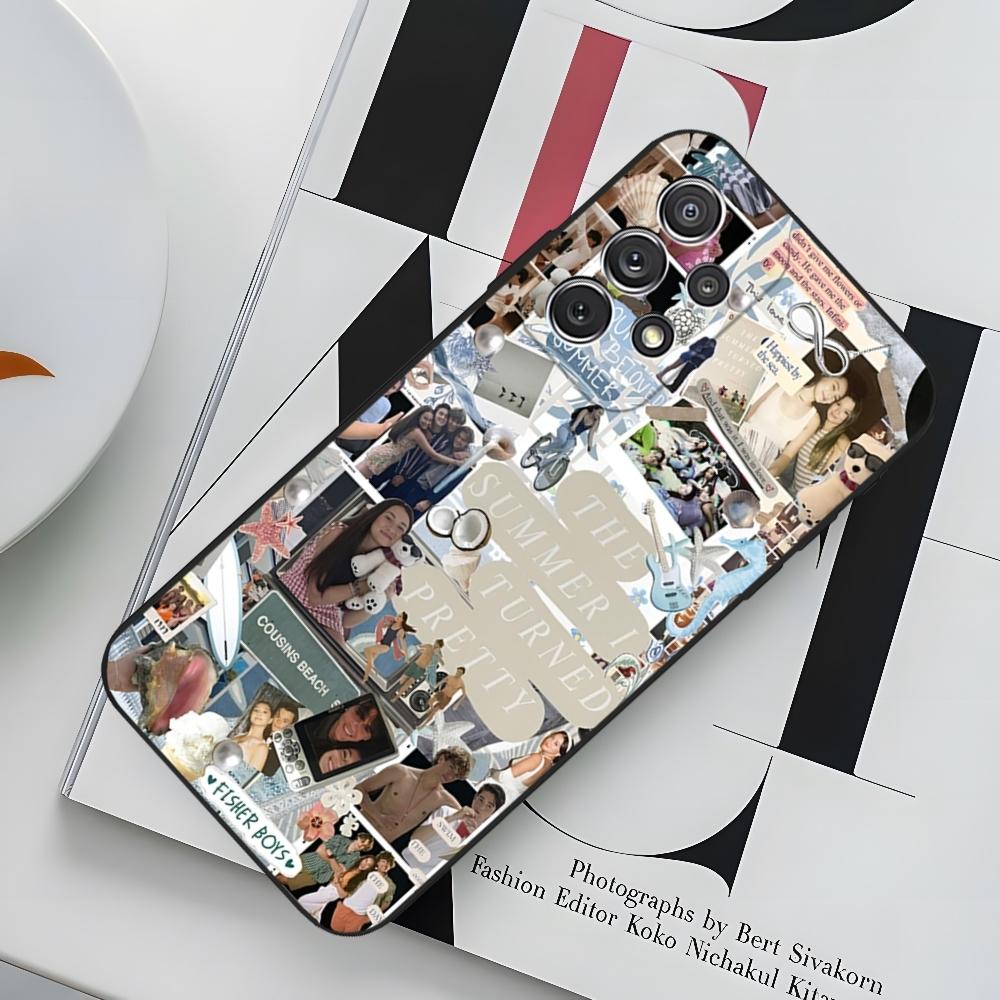

The Summer I Turned Pretty Phone Case for Sumsung Galaxy S24 S23 S22 S21 S20 A24 A34 N20 M54 A54 A53 Fe Plus Ultra Black Soft Co samsung s20