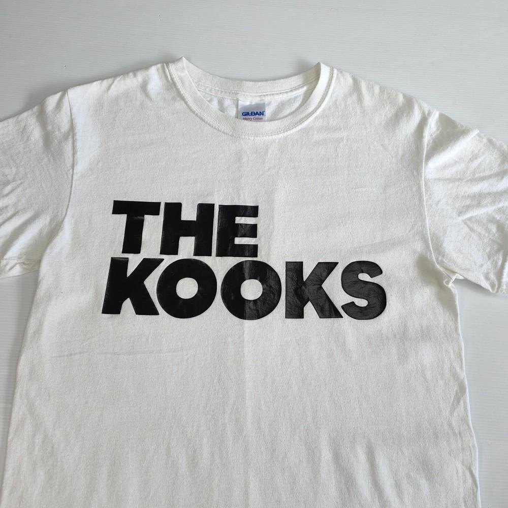 The Kooks Размер S-5XL Белая Рок-музыка Футболка Подарок для Фаната Репринт BT1819 Унисекс Футболка XXL