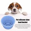 Pies Miska Spowalniająca Lizanie Silikonowa Mata do Lizania Psa Dozownik Smakołyków Anti-Choking