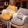 Cute Animal Throw Pillow for Bed/Sofa/Floor Backrest Soft and Supportive Cushion for Reading, Watching TV Lumbar Support