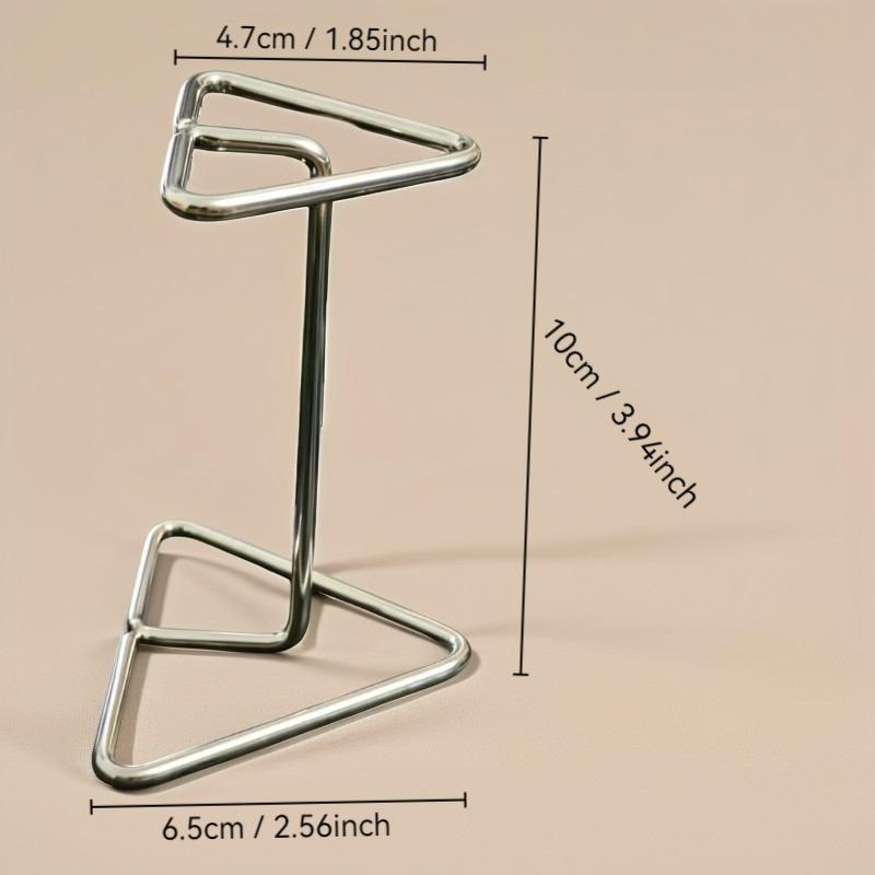 1pc Bathroom Organizer, Multi-Functional Toothbrush Holder Base, Stainless Steel Toothbrush Storage Rack, Makeup Brush Organizer