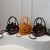 Halloween Pumpkin Bag Shoulder Bag Fashion New Contrasting Colors Personality Creative Trend Funny Messenger
