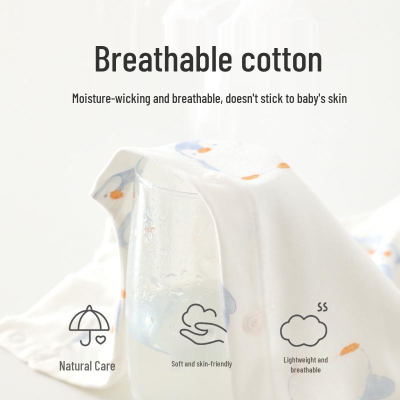 Baby-Strampler aus reiner Baumwolle Klasse A Neugeborenen-Onesie Schlafanzug